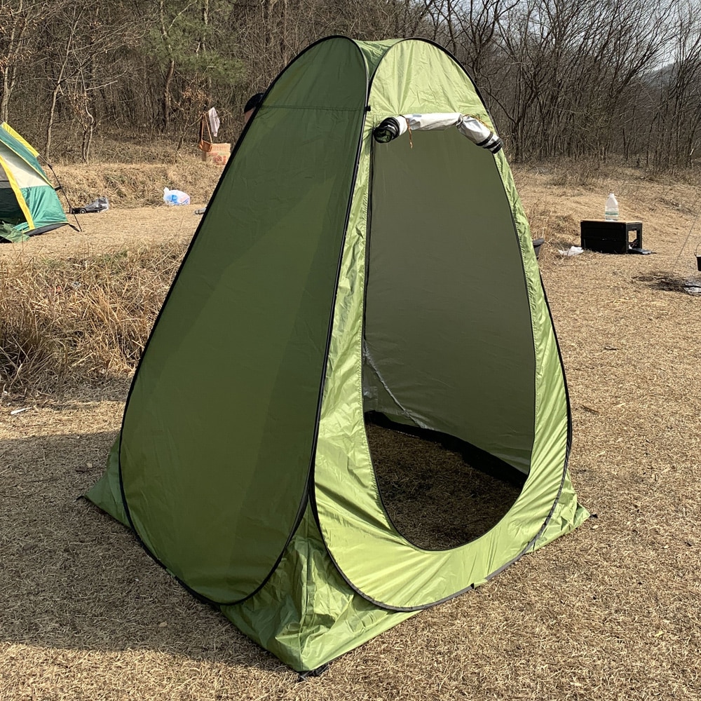 Cheap Goat Tents Camping Tent Travel 190*120*120cm Toilet Shower Tent 190T Beach Tent Single Tent Tents Outdoor Camping   